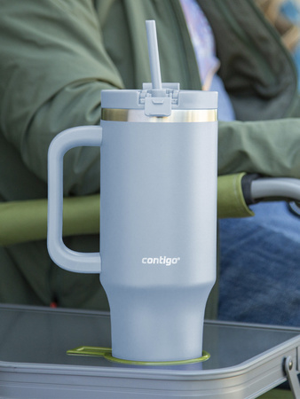 Contigo Streeterville Tumbler - Kubek termiczny ze słomką - 1200 ml - Glacier