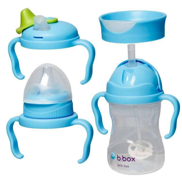 B.Box Kubek 4w1 zestaw 240ml borówkowy