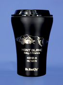 Dr.Bacty Apollo - Kubek termiczny do kawy - 227 ml - Mont Blanc - czarny