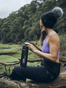 Termos z ustnikiem Free Flow Contigo 700ml - Czarny - powystawowy