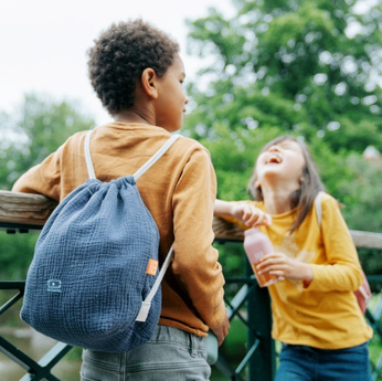 Monbento Lunchbag plecaczek Buddy Blue