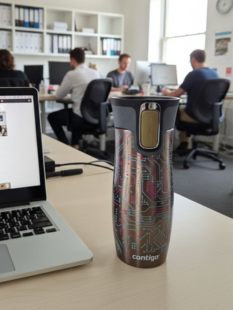 Contigo West Loop 2.0 - Kubek termiczny - 470ml - Electric - Latte