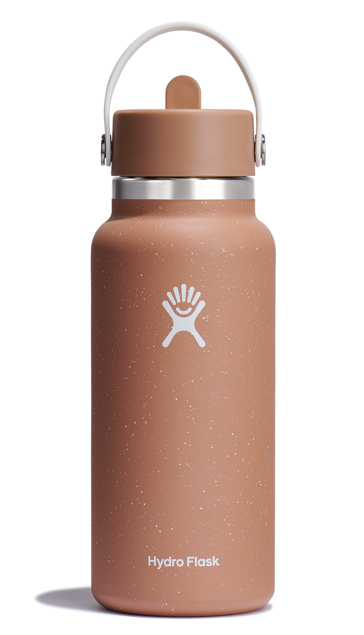 Hydro Flask Butelka 0,94L Wide Mouth Flex Straw SpeckleSandy