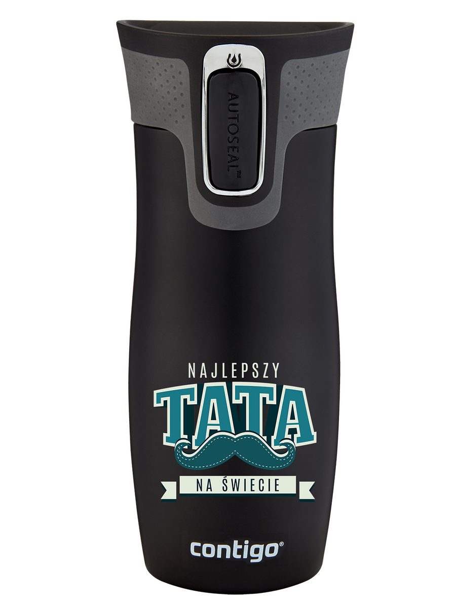 Contigo West Loop - Kubek termiczny dla Taty - 470ml - "Najlepszy Tata na świecie"