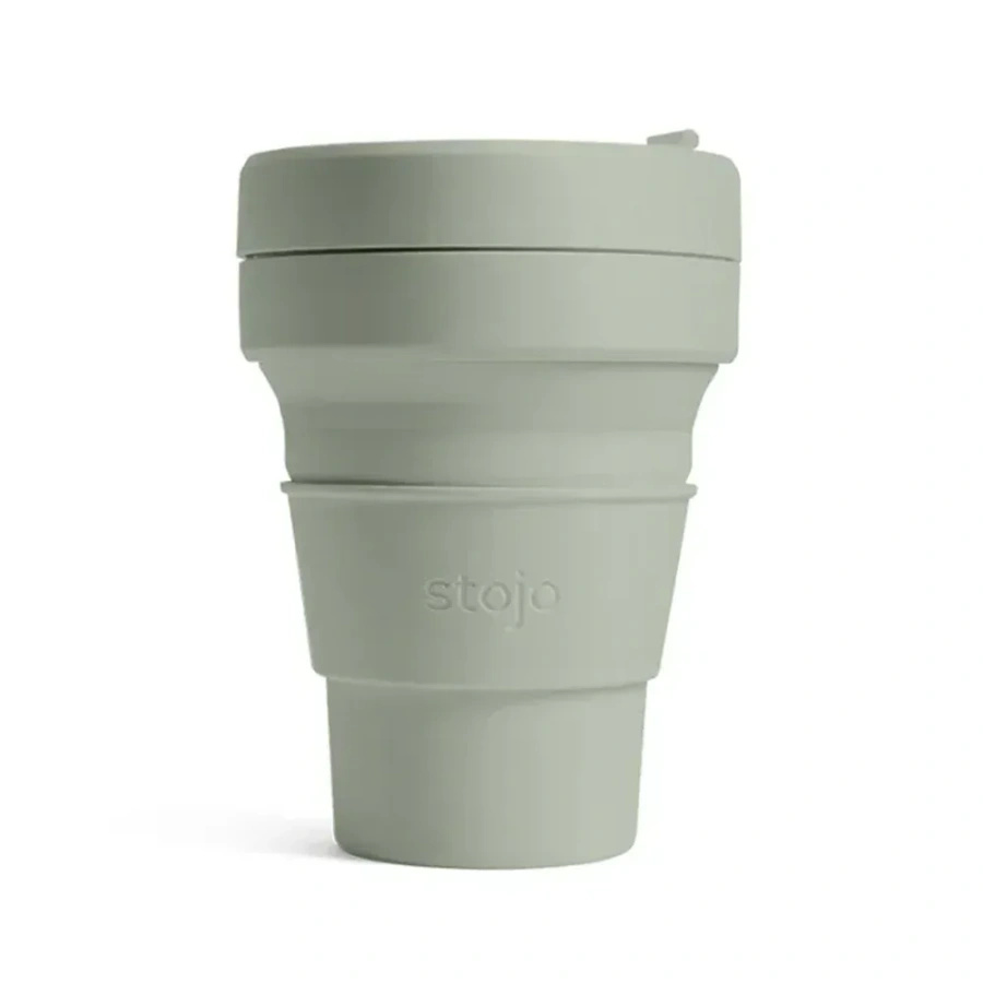 Stojo Pocket - Kubek - 355ml - sage