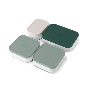 Monbento Zestaw 4pojemników Extra doMBOriginal GreenMint