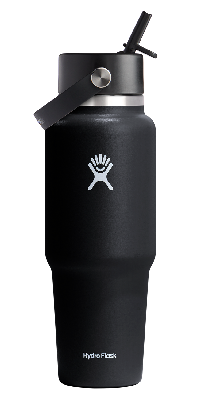 Hydro Flask Butelka 0,94L Wid Flex Straw Travel Bootle Black