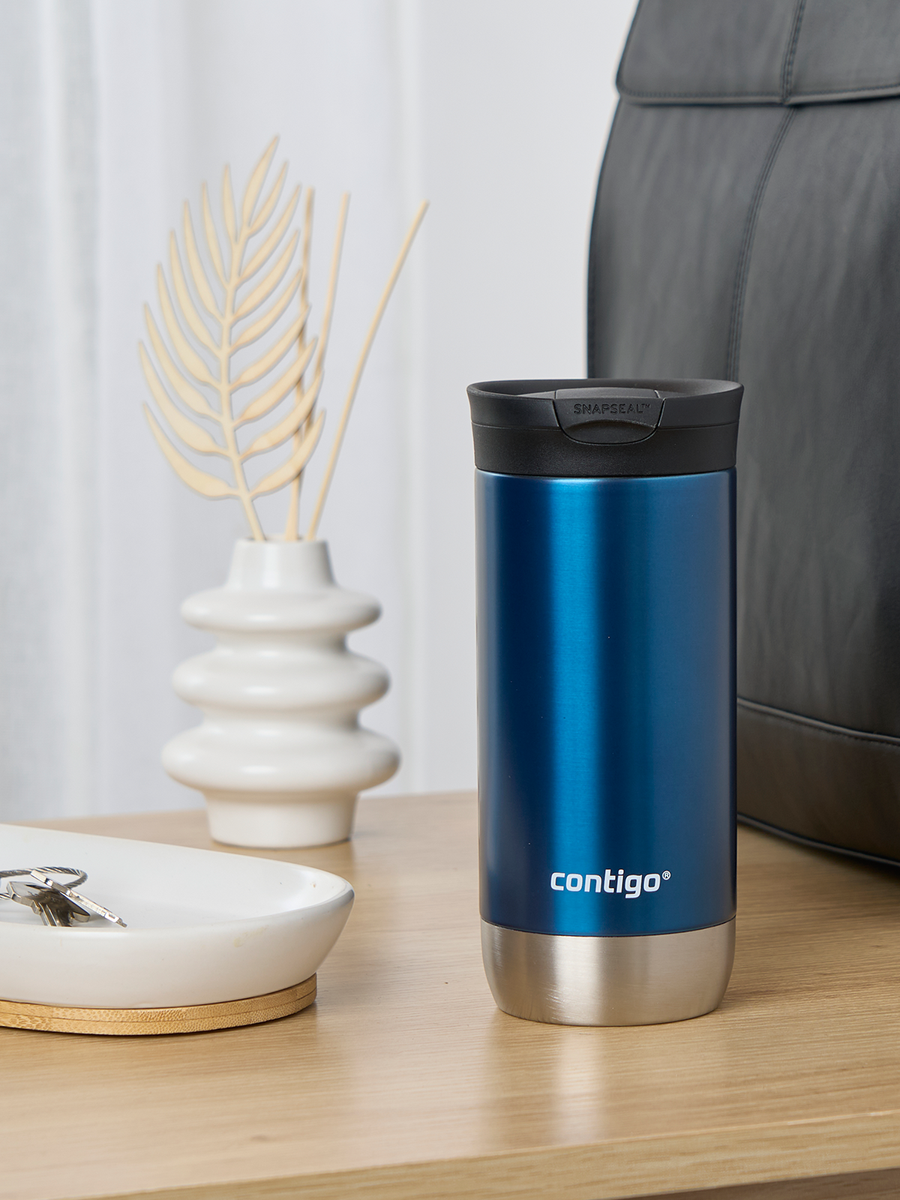 Contigo Huron 2.0 - Kubek termiczny z grawerem - 470ml - Niebieski