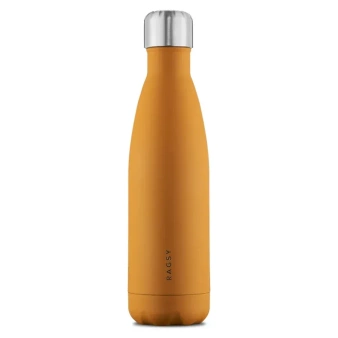 Butelka termiczna Ragsy Rubber 500ml - Yellow Matte