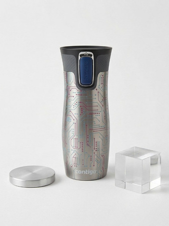 Contigo West Loop 2.0 - Kubek termiczny - 470ml - Electric - Stalowy