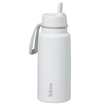 B.Box Butelka termiczna ze składanym ustnikiem – 1l White Out 