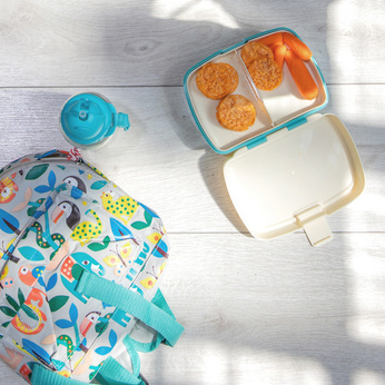 Rex London Lunchbox z wyjmowaną tacką Dzikie zwierzęta