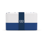 Monbento Lunchbox Bento Original Graphic Leopard Blue