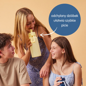 B.Box Butelka termiczna ze składanym ustnikiem – 1l Lemon Twist 