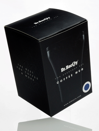 Dr.Bacty Apollo - Kubek do kawy - 227 ml - Seahorse - granatowy