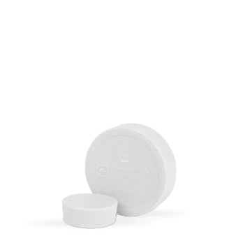 Dodatkowe zakrętki Closca Glass - White'