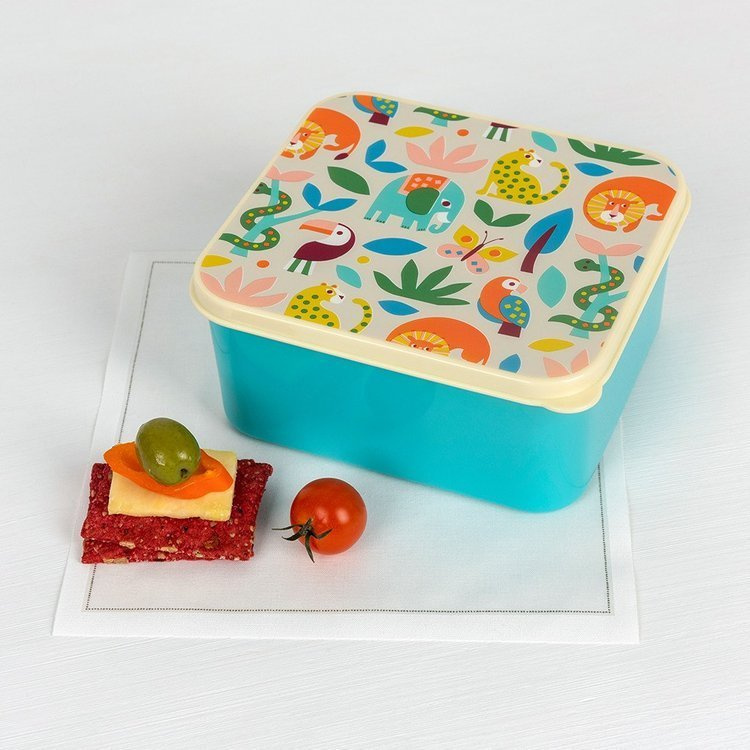 Rex London Lunchbox Dzikie Zwierzęta