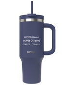 Contigo Streeterville Tumbler - Kubek termiczny na wodę z grawerem - 1200ml - Indigo