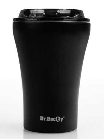 Dr.Bacty Apollo - Kubek termiczny do kawy z powłoką ceramiczną - 227 ml - czarny - Warszawa