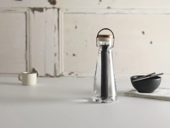 BU Butelka z filtrem z bambusa do wody 700ml - 1x filtr