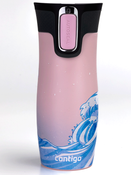 Contigo West Loop 2.0 - Kubek termiczny - 470ml - Summer Waves - Różowy Mat