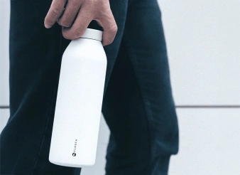 Butelka termiczna Closca Flat 450ml - Basic White