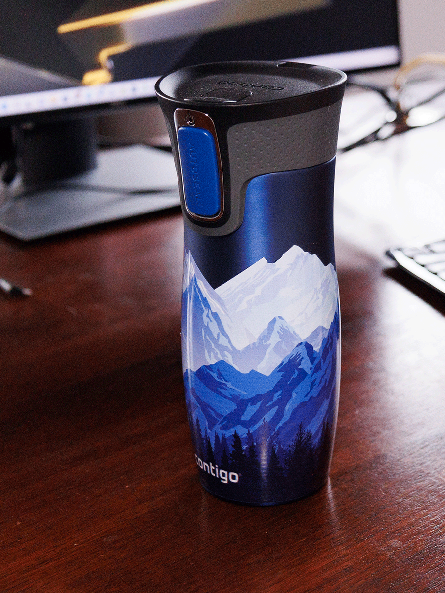 Contigo West Loop 2.0 - Kubek termiczny - 470ml - Góry w nocy"