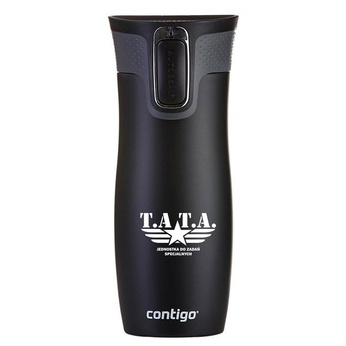 Contigo West Loop 2.0 - Kubek termiczny - 470 ml - Tata - Czarny Mat