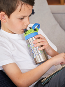 Contigo Easy Clean - Bidon termiczny dla dziecka - 380 ml Zielony Smok