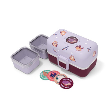 Monbento Lunchbox dziecięcy Tresor Graphic Owl