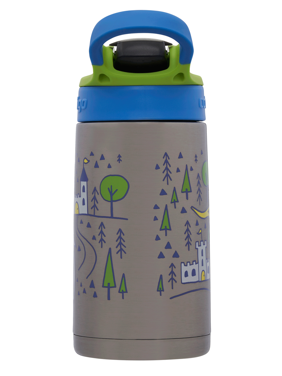 Contigo Easy Clean - Bidon termiczny dla dziecka - 380ml Zielony Smok