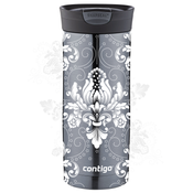 Contigo Huron - Kubek termiczny - 470ml - Arabeska White - Gunnmetal