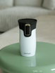 Contigo West Loop Mini - Kubek termiczny - 300ml - biały metalik