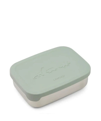 Lunchbox Liewood Nina 1000ml - Dino dusty mint