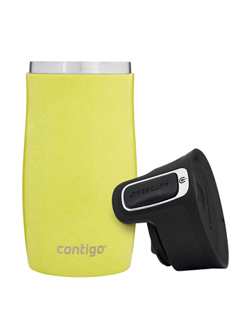 Contigo West Loop Mini - Kubek termiczny - 300ml - Kot - Limelight