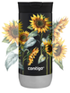 Kubek termiczny na kawę Contigo Huron 2.0 470ml - Słoneczniki - Czarny