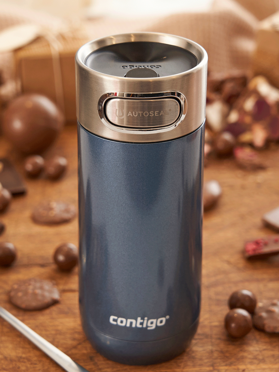 Contigo Luxe - Kubek termiczny z grawerem - 360ml - Blue