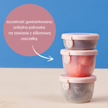 B.Box Pojemniki na przekąski 3 szt. Berry