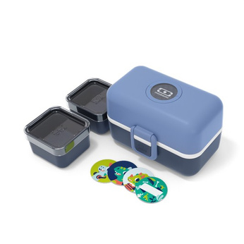 Monbento Lunchbox dziecięcy Tresor Blue Infinity