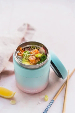 Termos obiadowy Kambukka Bora 600 ml - Neon Mint