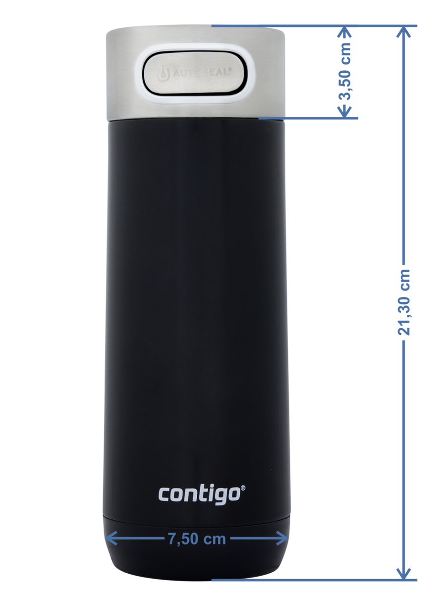 Kubek termiczny z grawerem Contigo Luxe 470 ml - Licorice