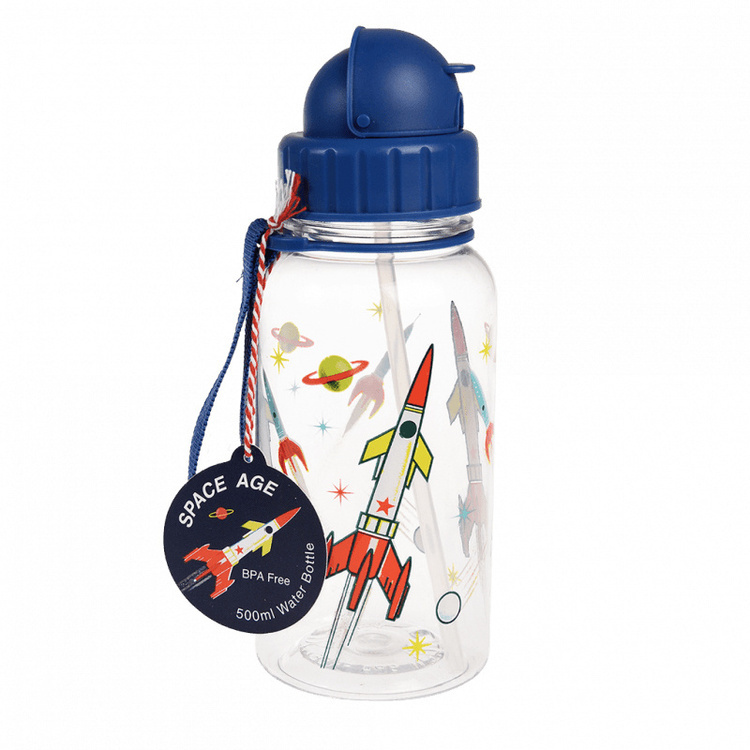 Rex London Bidon ze słomką 500ml Rakieta