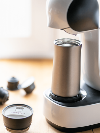 Contigo Pinnacle - Kubek termiczny - 300ml Stainless Steel - powystawowy