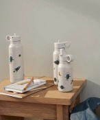 Butelka termiczna Liewood Falk 250ml - Panda dusty mint Falk