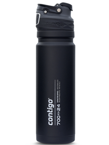 Termos z ustnikiem Free Flow Contigo 700ml - Czarny - powystawowy