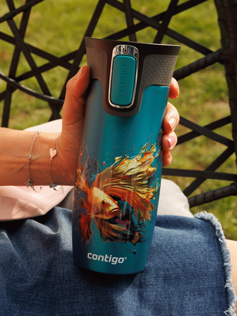 Contigo West Loop 2.0 - Kubek termiczny - 470ml - złota Rybka - Biscay Bay