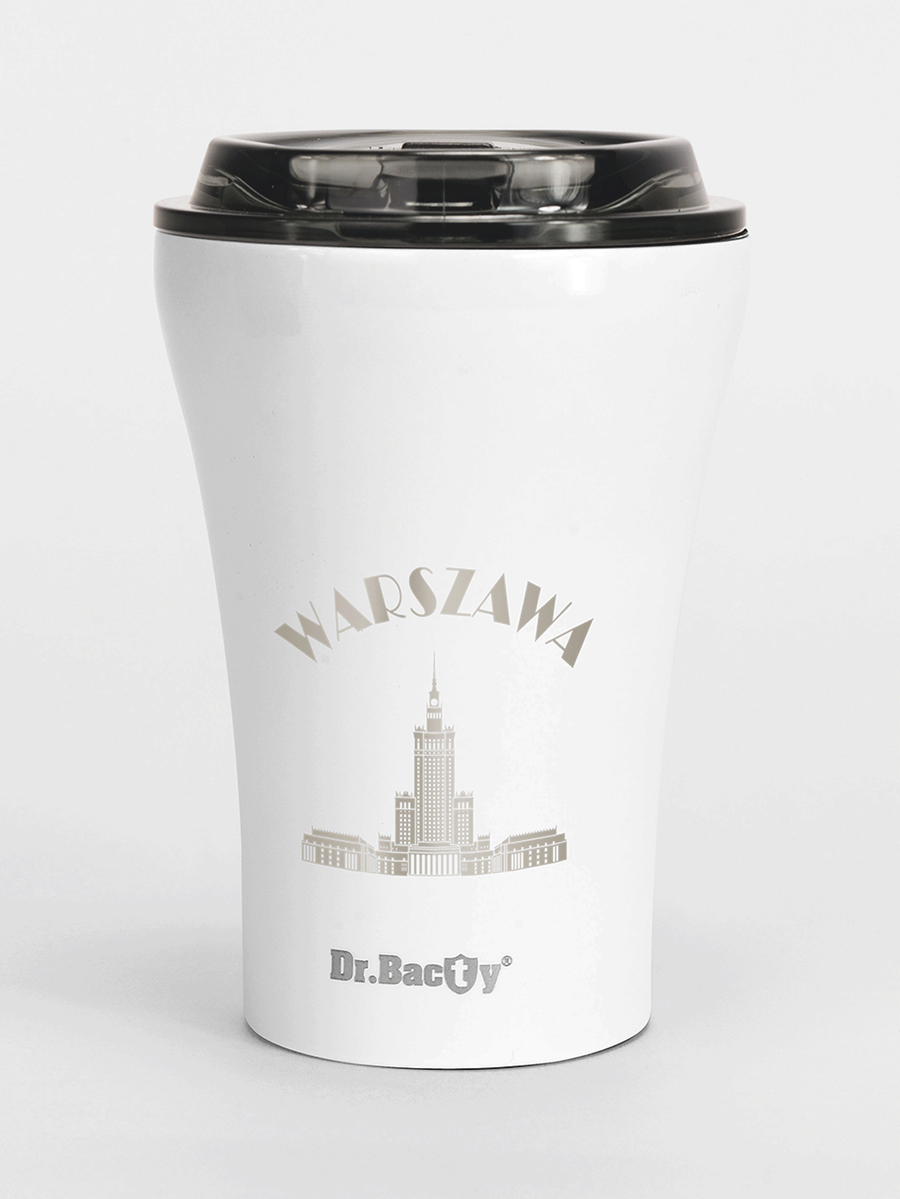 Dr.Bacty Apollo - Kubek personalizowana - 227 ml - Warszawa - biały