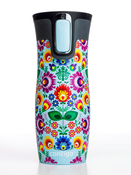 Contigo West Loop 2.0 - Kubek termiczny - 470ml - Folklor - błękitny Mat