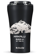 Dr.Bacty Apollo 2.0 - Kubek termiczny na kawę - 360 ml - Makalu - Black Matt