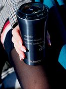 Dr.Bacty Apollo 2.0 - Kubek termiczny na kawę - Oda do młodości - 360 ml - Gunmetal